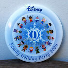 Disney Parks Disneyland Family Holiday Party it's a small world Children Button