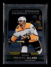 2021-22 O-Pee-Chee Platinum Marquee Rookies Frederic Allard RC Predators