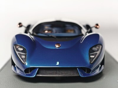 1/18 Peako #83809 DeTomaso P72 Classic Model Blue Metallic Ltd 30