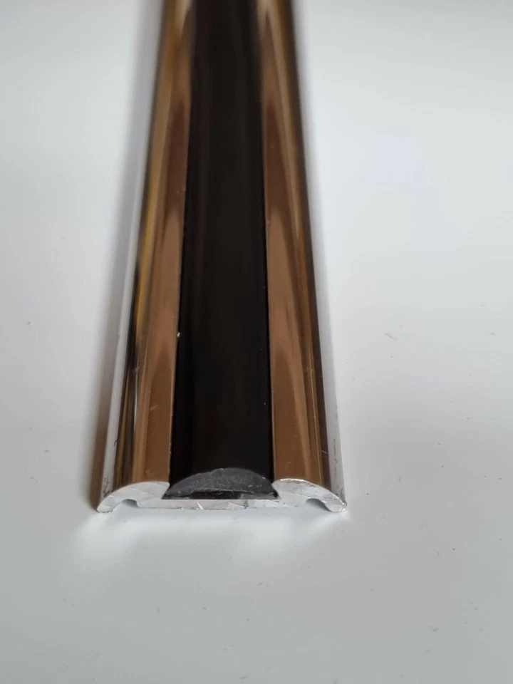 Aluminium End Caps Herzim Rub Rail Caravan Horsebox Devon Edge 1" Mirror Polish - Image 4 of 4