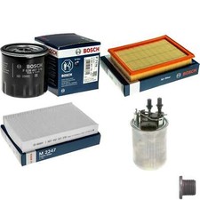 BOSCH Inspektionspaket Filterset für Nissan Juke F15 Pulsar Schrägheck C13
