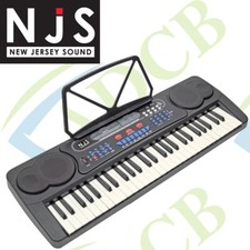 New Jersey Sound 54-Key Digital Keyboard Free Gift Headphones, Microphone, Music