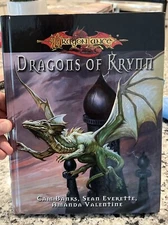 Dragonlance: Dragons of Krynn RPG D20 Cam Banks 1st Printing Smoke Free