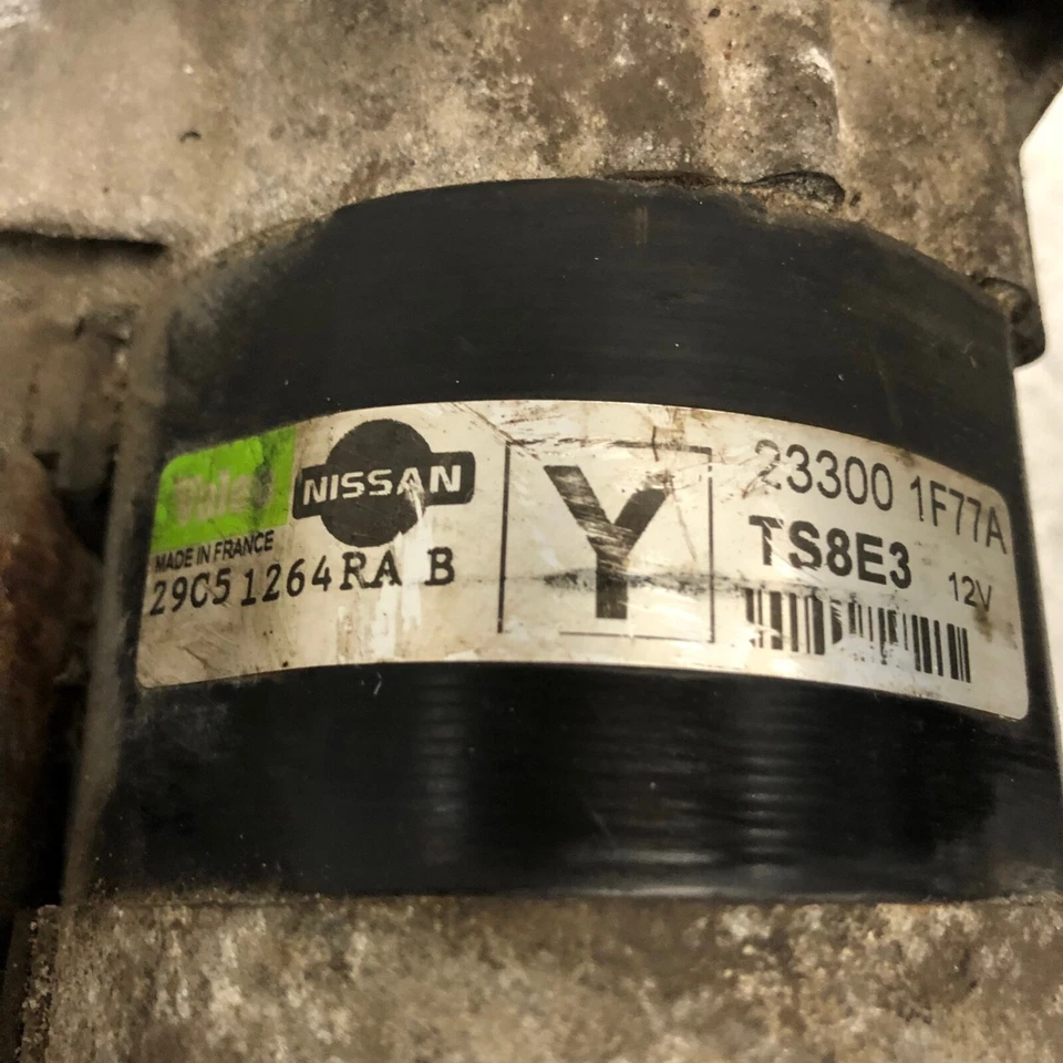 ⭐️ MOTOR ARRANQUE NISSAN MICRA K12 02-10 1.2 GASOLINA CR12DE 23300-1F77A Foto 2 de 2