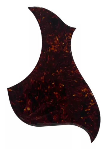 For Gibson L4A Acoustic Guitar Self Adhensive Sheet Pickguard Crystal Brown