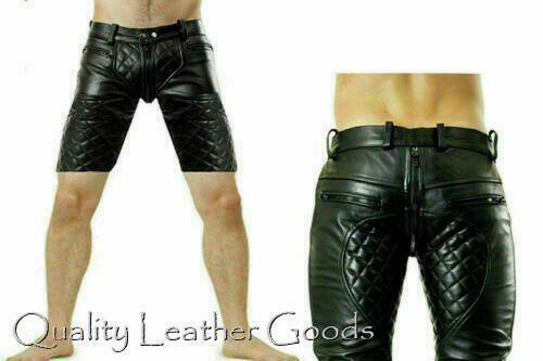Supreme Baggy Leather Short Black | eBay UK