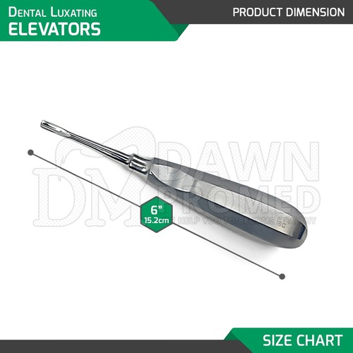 10 Pcs Dental Luxating Elevators Extraction Surgical Inst Oral Implant German Gr - Picture 2 of 8