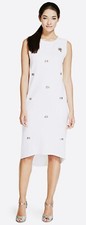 NEW WOMEN MARK&SPENCER DIPHEM NEOPRENE JEWEL EMBELLISHED DRESS SIZES UK8-14