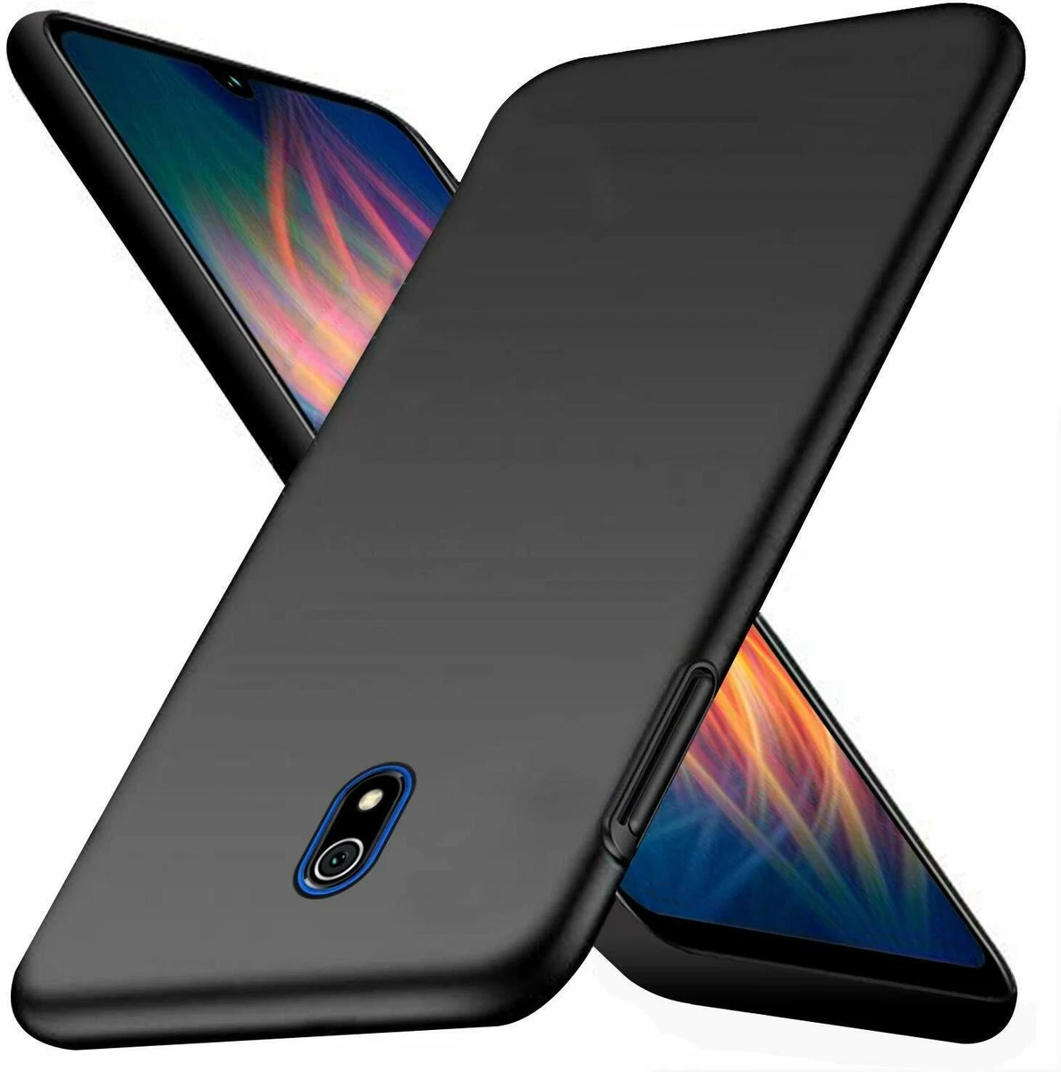 Premium Matte Black Hard Gel Case For Xiaomi Redmi 8A Dual eBay