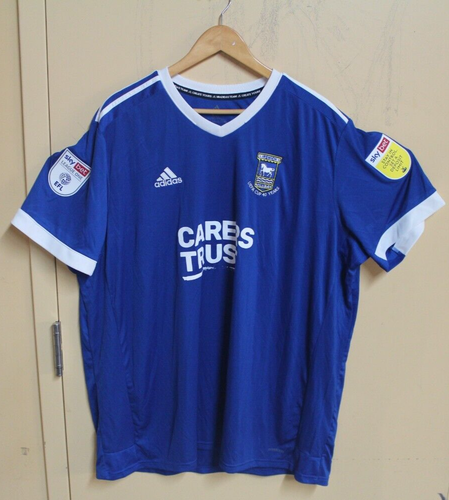 IPSWICH TOWN 2020/2021 AWAY FOOTBALL SOCCER SHIRT JERSEY TRIKOT CAMISETA ADIDAS
