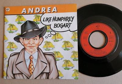 ANDREA: Like Humphrey Bogart / Casablanca 7'' 45T 1986 Italo Synth BABY 883893 7