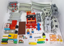 Duplo Red Train 925 Incomplete Mixed Lot 10874 10872 10882 Pieces Parts Blocks
