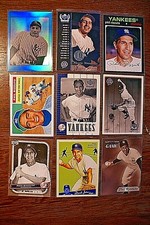 Phil Rizzuto NY Yankees 9 Card Lot w/ Inserts Tributes &amp; Specials HOF All-Star 2