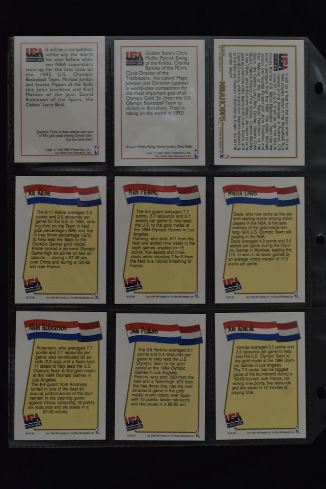 Полный набор баскетбольных карточек США nbahoops No557 — No588 - Изображение 2 из 4
