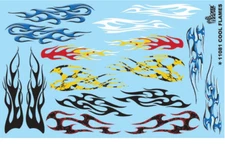 Cool Flames 1:24 1:25 Gofer Racing Decals 11081 Model Car