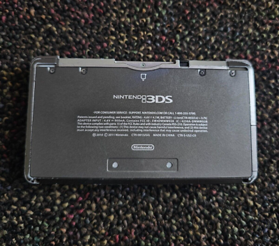 Original Nintendo 3DS Gaming Console (Midnight Black Original Nintendo 3DS Gaming Console (Midnight Black
