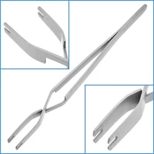 Stainless Steel Earring Removal Tweezer Jewellery Removing Jewellers Tool Spring