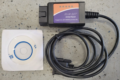 New ELM327 Scanner Software RS232 Serial OBD2 OBDII Diagnostic Tool COM Port