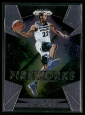 2018-19 Prizm Fireworks Andrew Wiggins #10 Minnesota Timberwolves