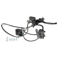 Front Hydraulic Twin Disc Brake Caliper For Go Kart ATV UTV Quad 4 Wheeler Cart