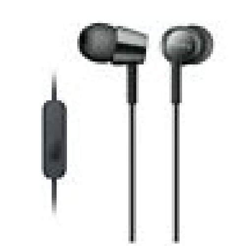 ヘッドホン SONY MDR-EX155AP BLACK Amazon.com: Sony MDREX155AP in-Ear Earbud Headphones/Headset