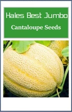 Hales Best Jumbo Cantaloupe Seeds: Fresh NON-GMO, Heirloom Cantaloupe Seeds