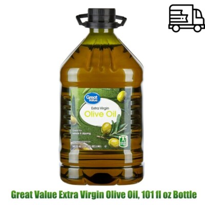Great Value Extra Virgin Olive Oil, 101 fl oz Bottle
