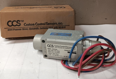 #ad NEW CCS 695G359 DUAL SNAP PRESSURE SWITCH 4500 PSIG 950 PSIG INCR 540 PSIG DECR $58.49
