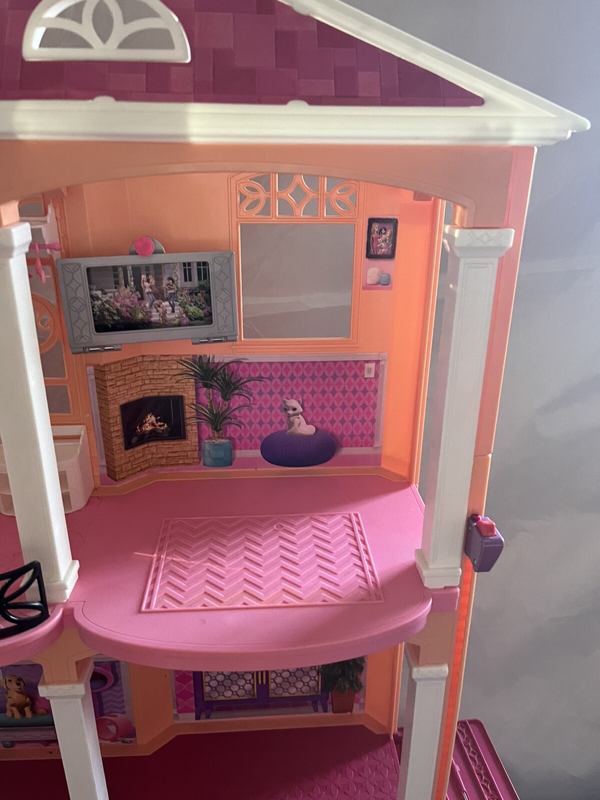 Barbie Dream House Playset, Pink FFY84 eBay