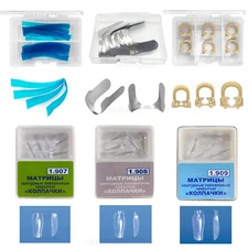 Dental Anterior Matrix Bands Proximal Anterior Strips Clear Matrices Soft Clamp