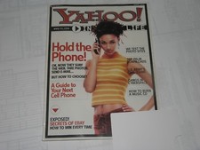 Vintage Yahoo Magazine August 2002 Cell Phone Guide Issue