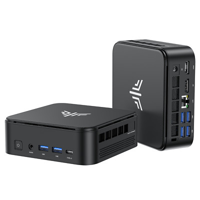 NIPOGI E3B MINI PC AMD Ryzen 5700U（8C/16T