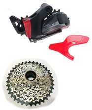 Sram Force eTap AXS 12S Rear Derailleur Medium Cage No Battery w/Cassette READ