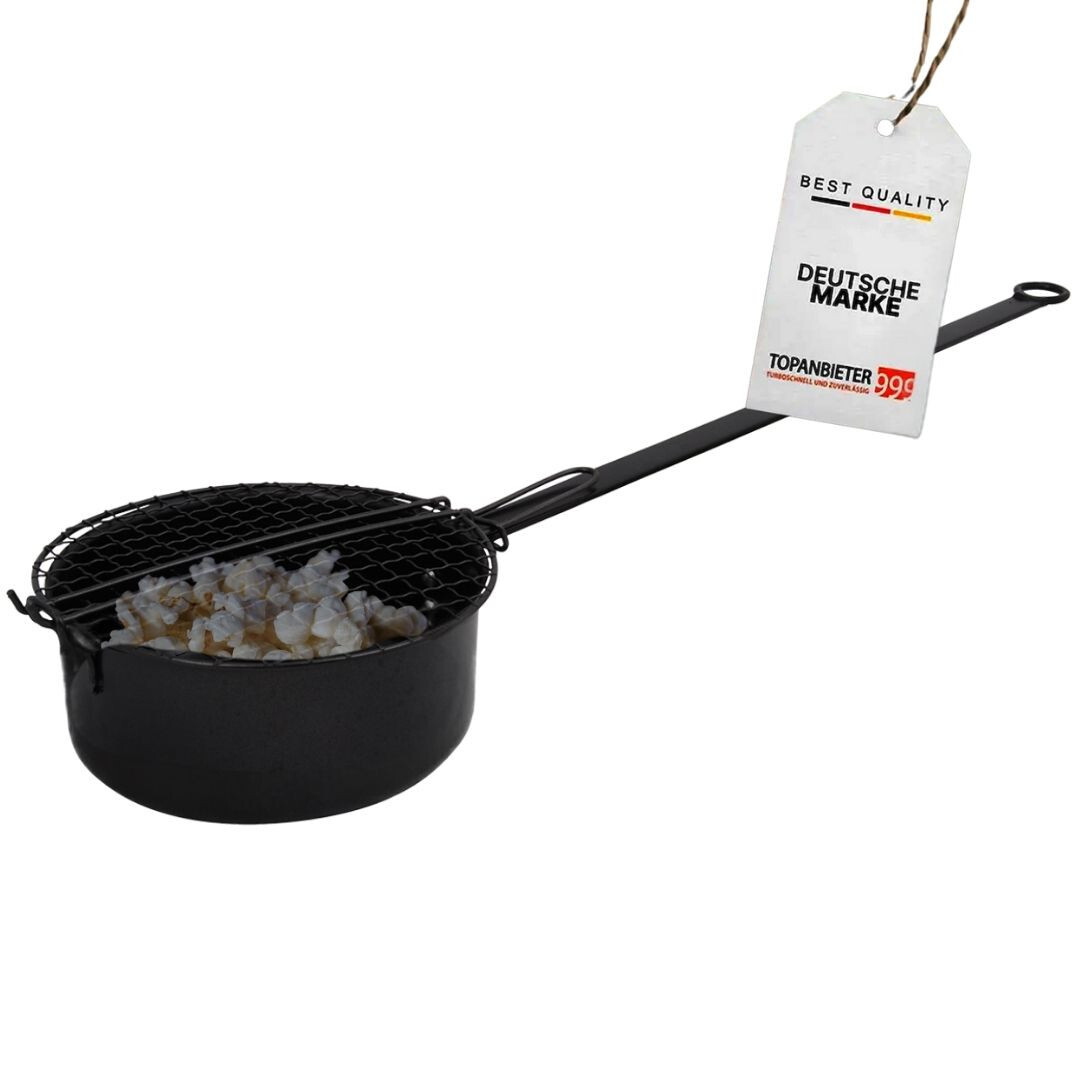 Popcorn-Pfanne groß oder klein, Popcorn Maker, Popcorngerät Outdoor Camping