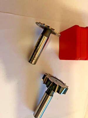 (2) Key seat cutters. Thin one is Keo- brand/ Other is import. See detail below.