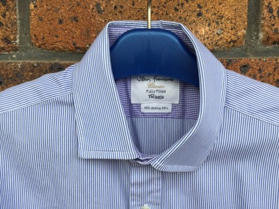T. M. Lewin Mens Business Shirt 15.5/39 
