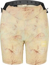 Womens Mountain Bike Shorts Medium Picture Inner Padded Light Geo Creme RRP £90