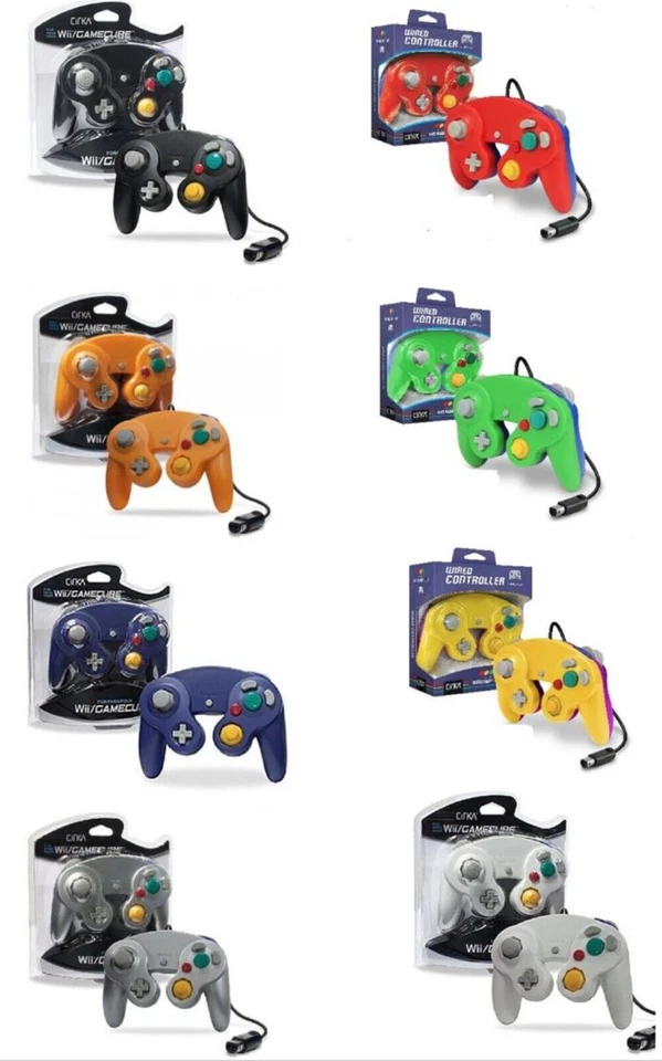 Wired NGC Controller Gamepad Compatible With Nintendo GameCube Wii U Console - Image 2 of 2