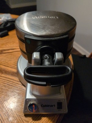 Cuisinart Waffle Maker Double Belgian Waffle Maker - Round Waf-f20 Need Cleaning