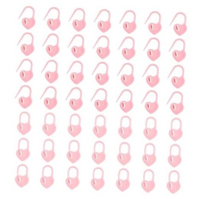 Crochet Stitch Markers 100 Pack Heart Shape Knitting Markers