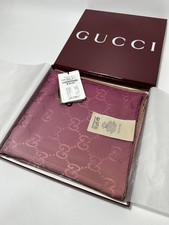 Gucci Écharpe en soie jacquard GG 136308329