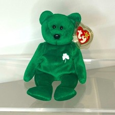 Ty Beanie Baby Erin the Irish Bear, NWT