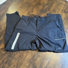 NIKE Tech Essentials Woven Utility Cargo Pants Black dd7034 010 Mens Size 34