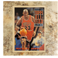 Topps 1993-94 All-Star Insert #101 Michael Jordan Chicago Bulls Basketball Card