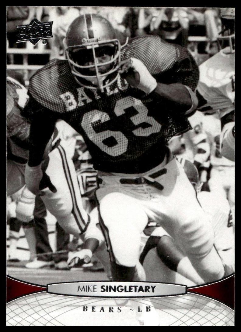 2012 Upper Deck #36 Mike Singletary