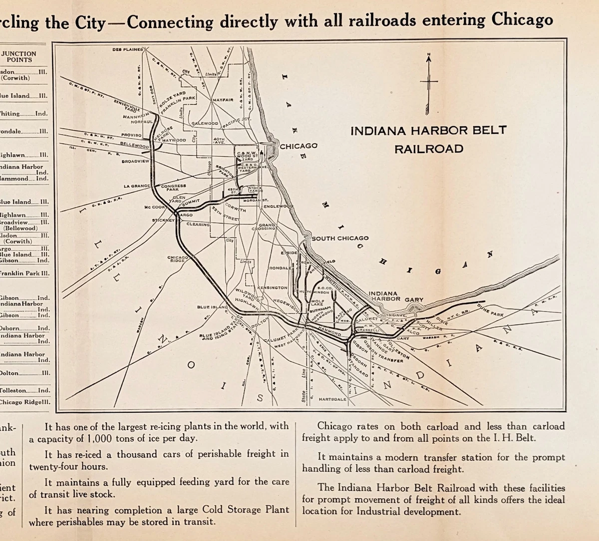 芝加哥古董北美洲地图及地图册1920-1929 日期范围| eBay