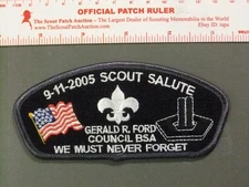 Boy Scout Gerald R. Ford C CSP SA-5 9387OO