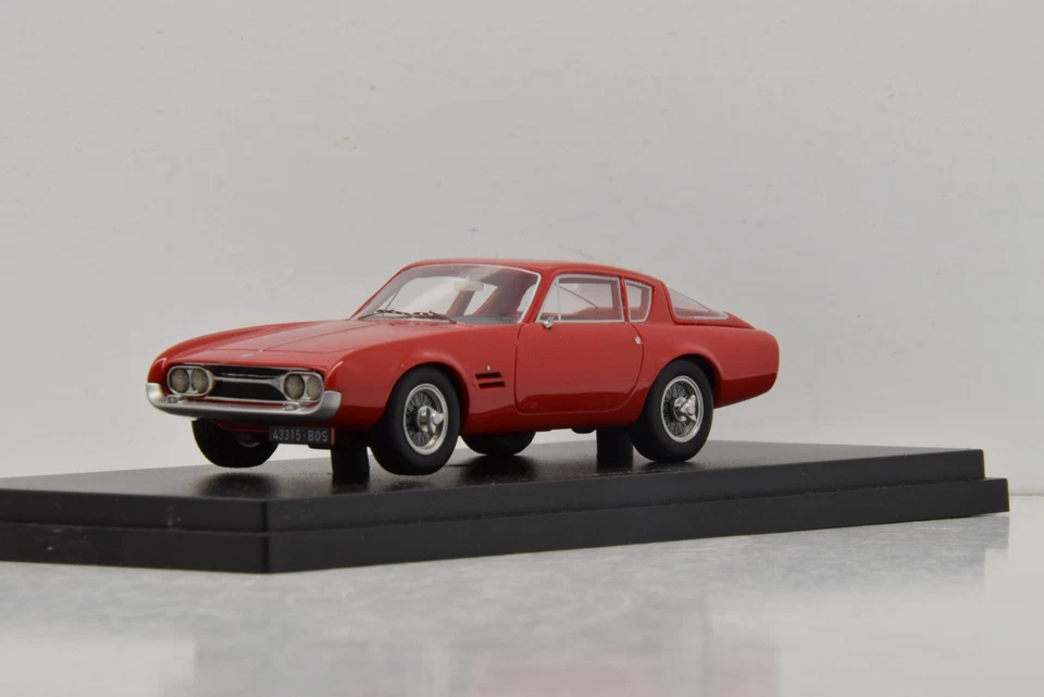 GHIA 230 S RED 1963 BOS 1/43 EN BOITE - Photo 3/4