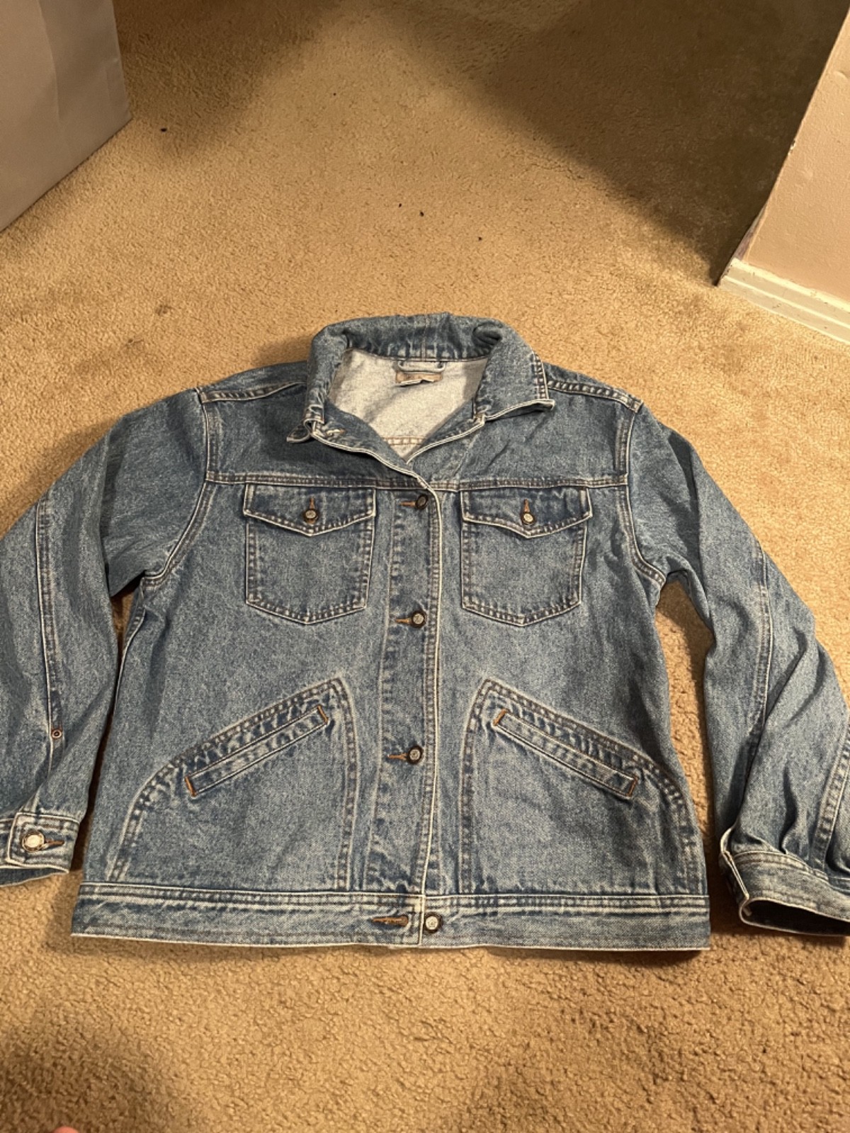Vintage Light Blue The Territory Ahead Denim Jacket Medium