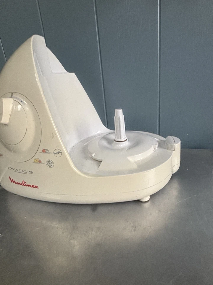 Moulinex Ovatio 2 Tritatutto 500W Base Solo Testato E Funzionante - Immagine 3 di 4